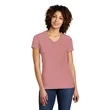 AllMade Women's Tri-Blend V-Neck Tee | https://www.bestnamebadges.com
