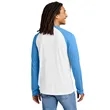 AllMade Unisex Tri-Blend Long Sleeve Colorblock Raglan | https://www.bestnamebadges.com