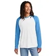 AllMade Unisex Tri-Blend Long Sleeve Colorblock Raglan | https://www.bestnamebadges.com