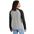 AllMade Unisex Tri-Blend Long Sleeve Colorblock Raglan | https://www.bestnamebadges.com