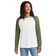 AllMade Unisex Tri-Blend Long Sleeve Colorblock Raglan | https://www.bestnamebadges.com