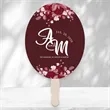Wedding Hand Fans | https://www.bestnamebadges.com