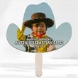 Cowboy Hat Hand Fans | https://www.bestnamebadges.com