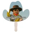 Cowboy Hat Hand Fans | https://www.bestnamebadges.com