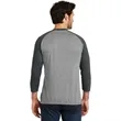 District Perfect Tri 3/4-Sleeve Raglan. | https://www.bestnamebadges.com