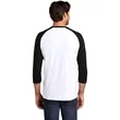 District Perfect Tri 3/4-Sleeve Raglan. | https://www.bestnamebadges.com