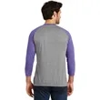 District Perfect Tri 3/4-Sleeve Raglan. | https://www.bestnamebadges.com