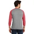 District Perfect Tri 3/4-Sleeve Raglan. | https://www.bestnamebadges.com