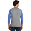 District Perfect Tri 3/4-Sleeve Raglan. | https://www.bestnamebadges.com