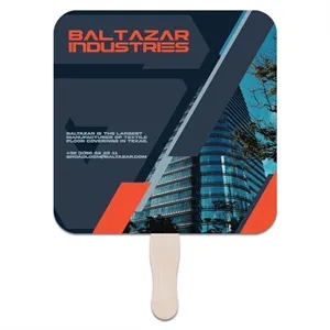 Rounded Square Hand Fans