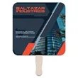 Rounded Square Hand Fans | https://www.bestnamebadges.com