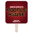 Rounded Square Hand Fans | https://www.bestnamebadges.com