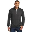District Lightweight Fleece 1/4-Zip. | https://www.bestnamebadges.com
