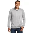 District Lightweight Fleece 1/4-Zip. | https://www.bestnamebadges.com