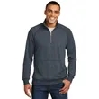 District Lightweight Fleece 1/4-Zip. | https://www.bestnamebadges.com