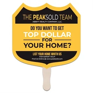 Shield Hand Fan