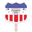 Shield Hand Fan | https://www.bestnamebadges.com