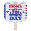 Shield Hand Fan | https://www.bestnamebadges.com