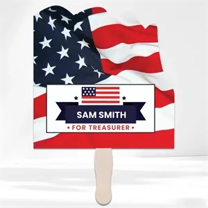 Flag Hand Fans
