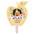 Apple Hand Fans | https://www.bestnamebadges.com