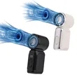 Handheld Rechargeable Pocket Turbo USB Fan | https://www.bestnamebadges.com
