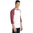 District Very Important Tee 3/4-Sleeve Raglan. | https://www.bestnamebadges.com