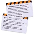 Full Color Printed PVC Cards - Credit Card Size 3.375 X 2... | https://www.bestnamebadges.com