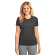 Port & Company Women's Performance Tee. | https://www.bestnamebadges.com