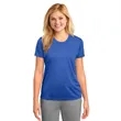 Port & Company Women's Performance Tee. | https://www.bestnamebadges.com