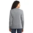 Port & Company Women's Long Sleeve Core Cotton Tee. | https://www.bestnamebadges.com