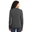 Port & Company Women's Long Sleeve Core Cotton Tee. | https://www.bestnamebadges.com