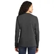Port & Company Women's Long Sleeve Core Cotton Tee. | https://www.bestnamebadges.com