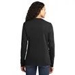 Port & Company Women's Long Sleeve Core Cotton Tee. | https://www.bestnamebadges.com