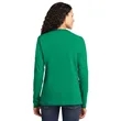 Port & Company Women's Long Sleeve Core Cotton Tee. | https://www.bestnamebadges.com