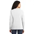 Port & Company Women's Long Sleeve Core Cotton Tee. | https://www.bestnamebadges.com