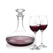 Elliston Decanter & Burlington Wine Set | https://www.bestnamebadges.com