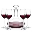 Elliston Decanter & Burlington Wine Set | https://www.bestnamebadges.com