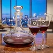 Elliston Decanter & Carberry Wine Set | https://www.bestnamebadges.com
