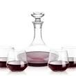 Elliston Decanter & Sturgis Stemless Wine Set | https://www.bestnamebadges.com