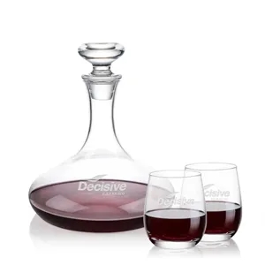 Elliston Decanter & Salem Stemless Wine Set