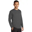 Port & Company Long Sleeve Performance Tee. | https://www.bestnamebadges.com