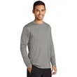 Port & Company Long Sleeve Performance Tee. | https://www.bestnamebadges.com