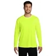 Port & Company Long Sleeve Performance Tee. | https://www.bestnamebadges.com
