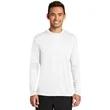 Port & Company Long Sleeve Performance Tee. | https://www.bestnamebadges.com