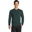 Port & Company Long Sleeve Performance Blend Tee. | https://www.bestnamebadges.com