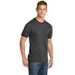 Port & Company Core Cotton Ringer Tee. | https://www.bestnamebadges.com