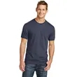 Port & Company Core Cotton Ringer Tee. | https://www.bestnamebadges.com