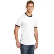 Port & Company Core Cotton Ringer Tee. | https://www.bestnamebadges.com