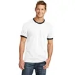 Port & Company Core Cotton Ringer Tee. | https://www.bestnamebadges.com