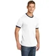 Port & Company Core Cotton Ringer Tee. | https://www.bestnamebadges.com